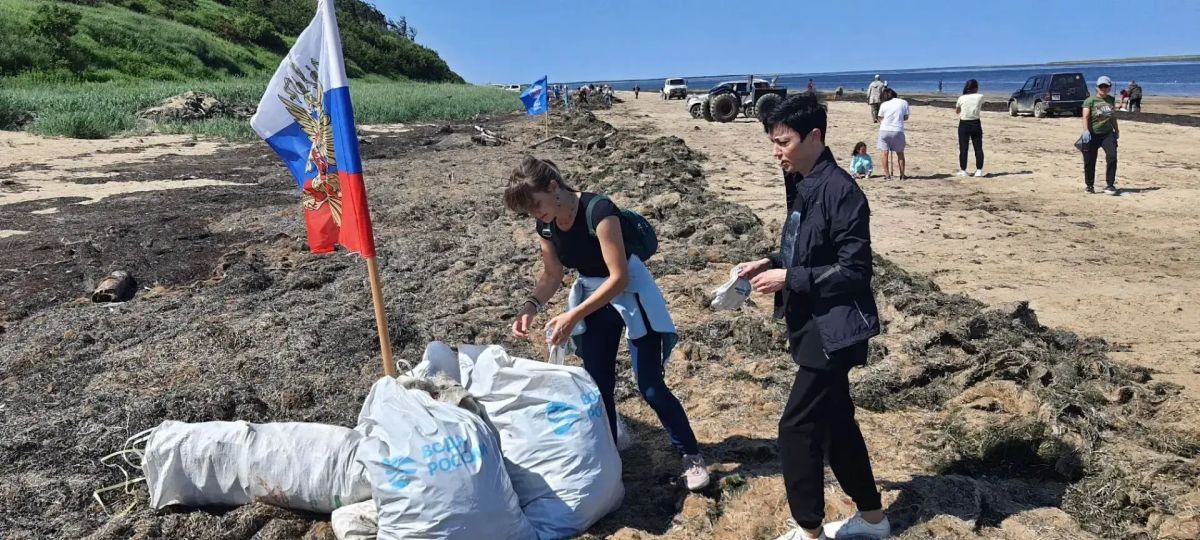 Большой субботник в Охинском районе
