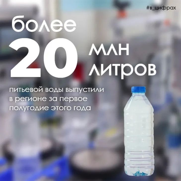 Устойчивость пищевой промышленности региона подкрепляется стабильным развитием производства базовых товаров повседневного спроса — в первую очередь питьевой воды и безалкогольных напитков