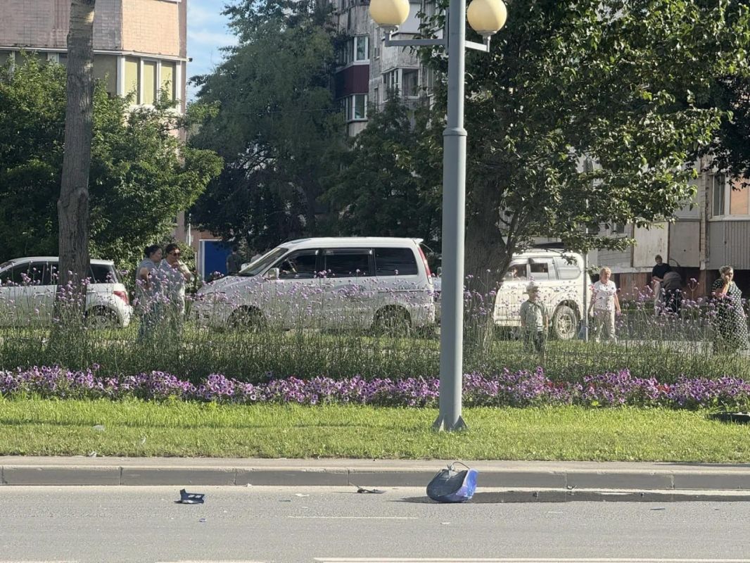 Мотоциклиста сбили в Южно-Сахалинске Мотоциклиста сбили в Южно-Сахалинске