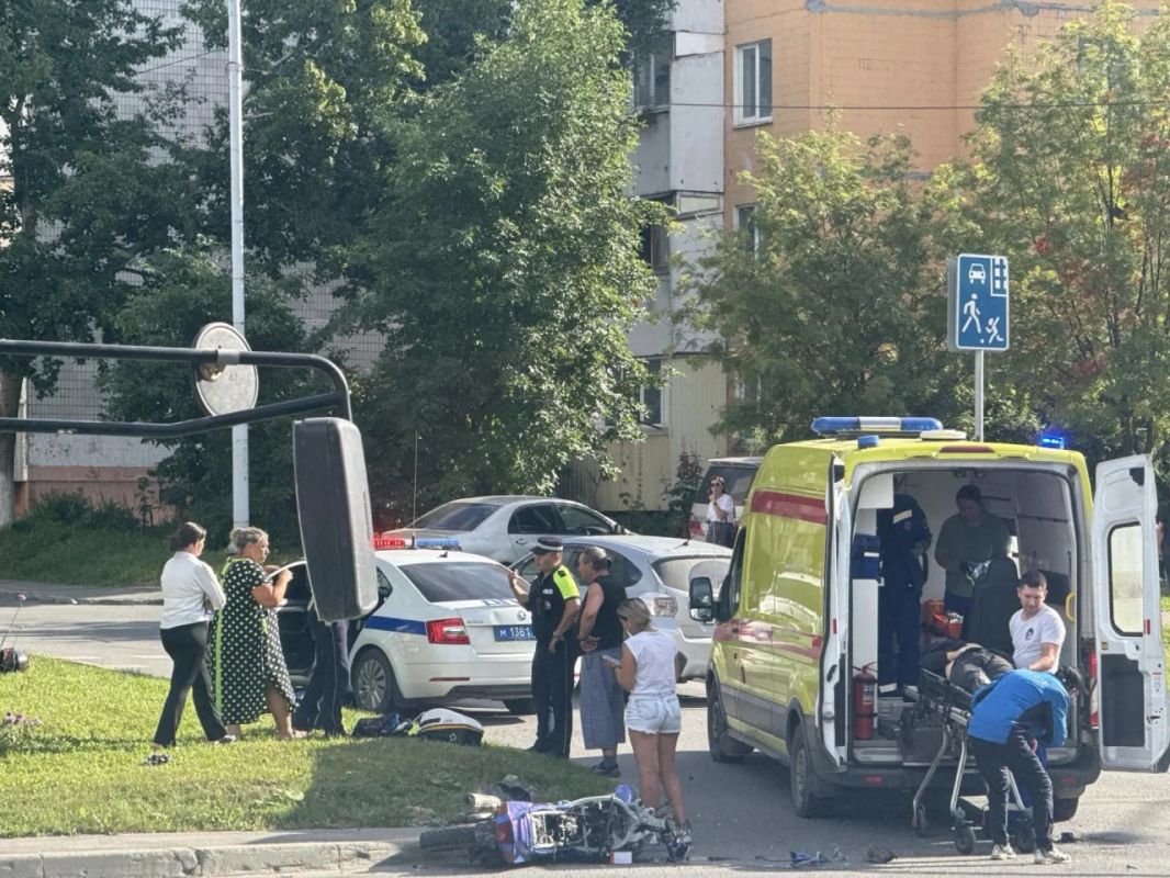 Мотоциклиста сбили в Южно-Сахалинске Мотоциклиста сбили в Южно-Сахалинске