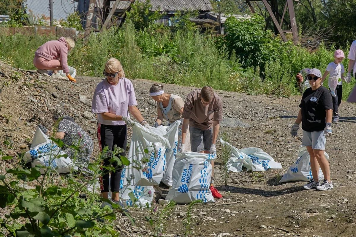 Экологическая акция на Рогатке Экологическая акция на Рогатке