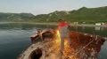 Из моря в Яблочном почти удалили судно «Тамга» — работы на финишной прямой