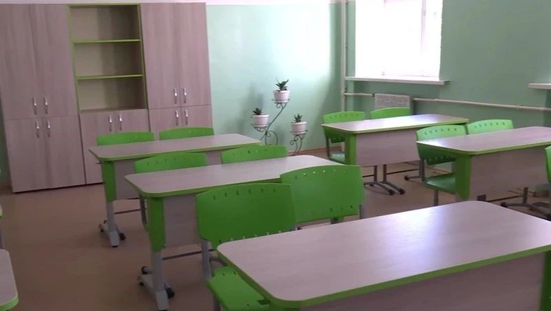 В селе Сокол Долинского района капитально отремонтировали школу по национальному проекту В селе Сокол Долинского района капитально отремонтировали школу по национальному проекту