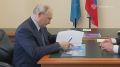 Владимир Путин провёл встречу с губернатором Сахалинской области Валерием Лимаренко