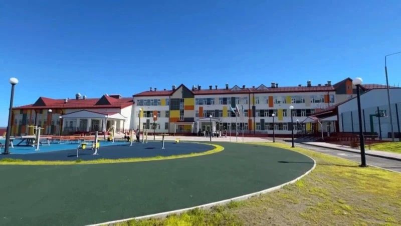 Строительство новой школы на 288 мест завершили в Северо-Курильске
