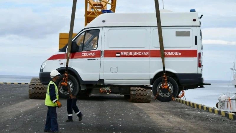 Новый автомобиль скорой помощи доставили на Итуруп по поручению Владимира Путина