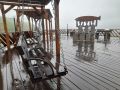 После череды погожих дней курильская природа напомнила дождём и ветром, в каких широтах мы живём