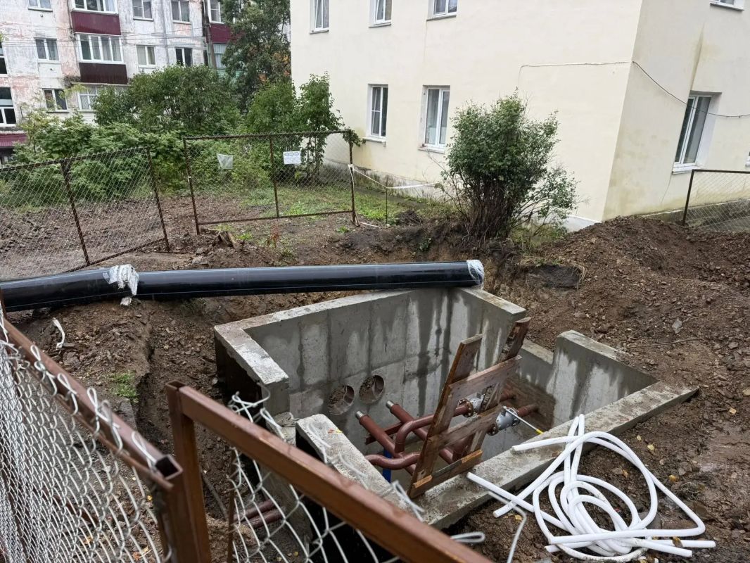 В Корсакове завершают прокладку новых теплосетей В Корсакове завершают прокладку новых теплосетей