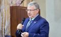 Депутат ГД РФ Георгий Карлов совместно с мэром Южно-Сахалинска Сергеем Надсадиным принял участие во встрече с коллективом "Сахалинэнерго"