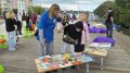 В последние августовские дни набережная реки Корсаковка стала местом проведения второго ежегодного книжного библиофеста «Русское слово