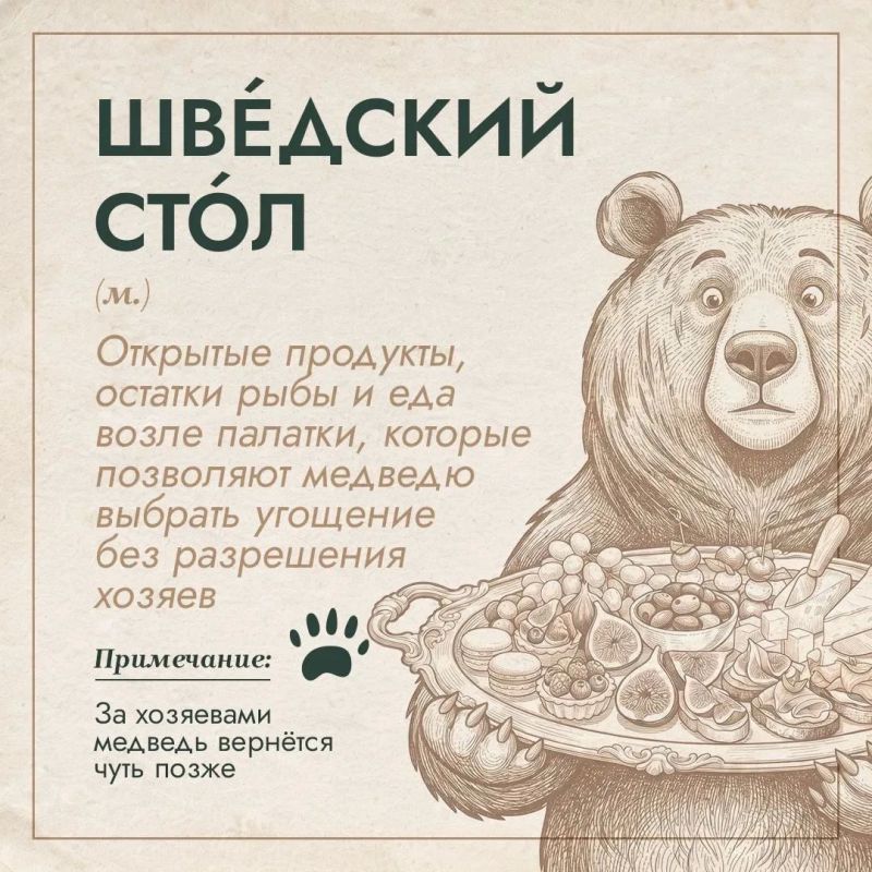 "Великан", "отложенное убийство", "тихий ниндзя": в России появился медвежий словарь "Великан", "отложенное убийство", "тихий ниндзя": в России появился медвежий словарь