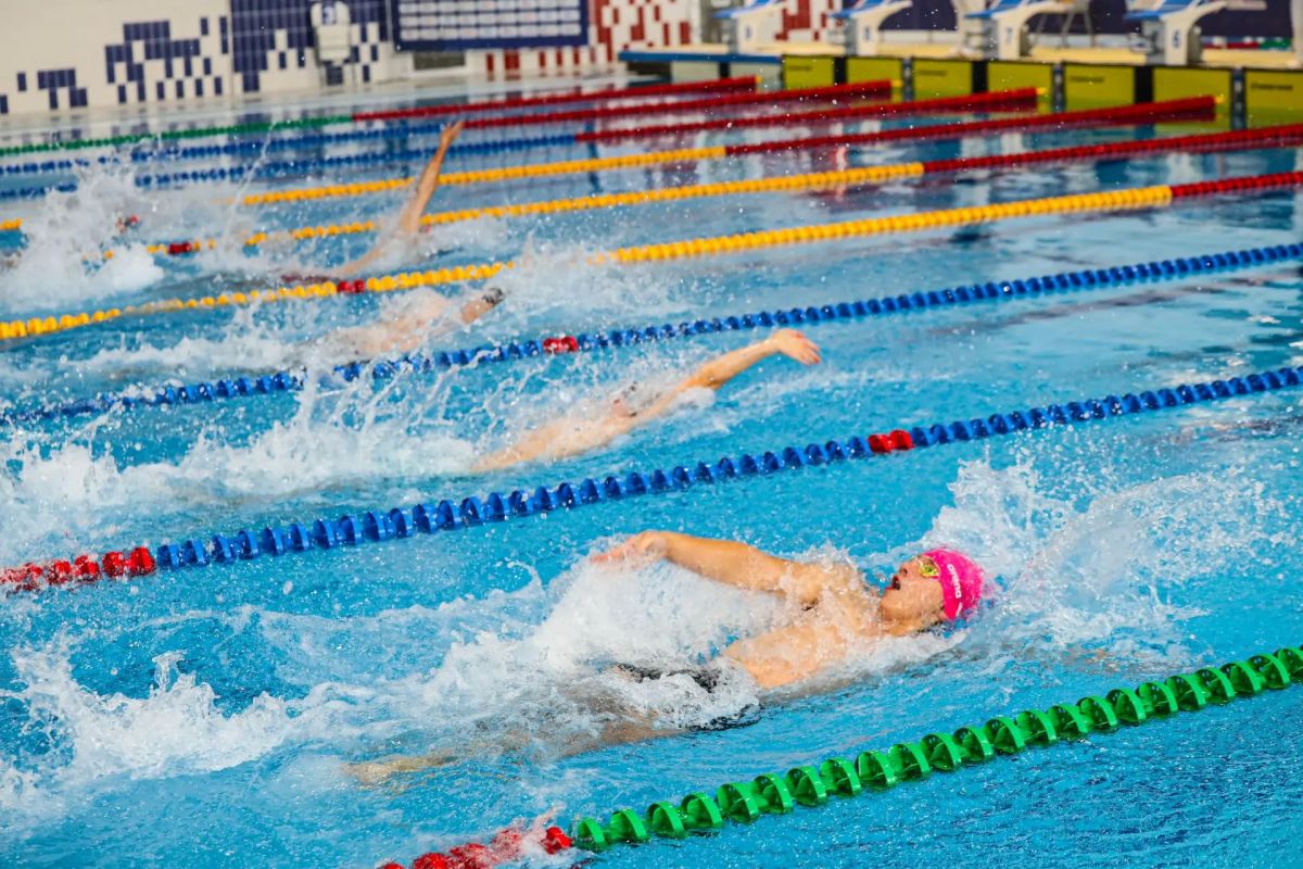 Около 200 пловцов сражаются за звание сильнейших на региональном чемпионате Около 200 пловцов сражаются за звание сильнейших на региональном чемпионате