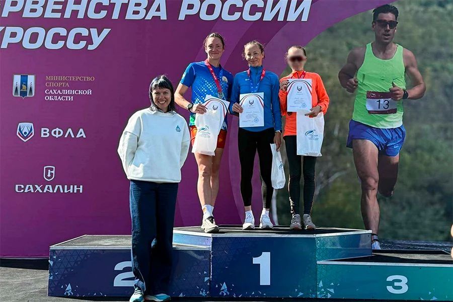 Сотрудница ОМОН Росгвардии стала призером Кубка России по кроссу