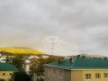 Пасмурный день в Южно-Сахалинске завершился ярко: над городом растянулась радуга