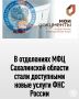 В отделениях МФЦ Сахалинской области стали доступными новые услуги ФНС России