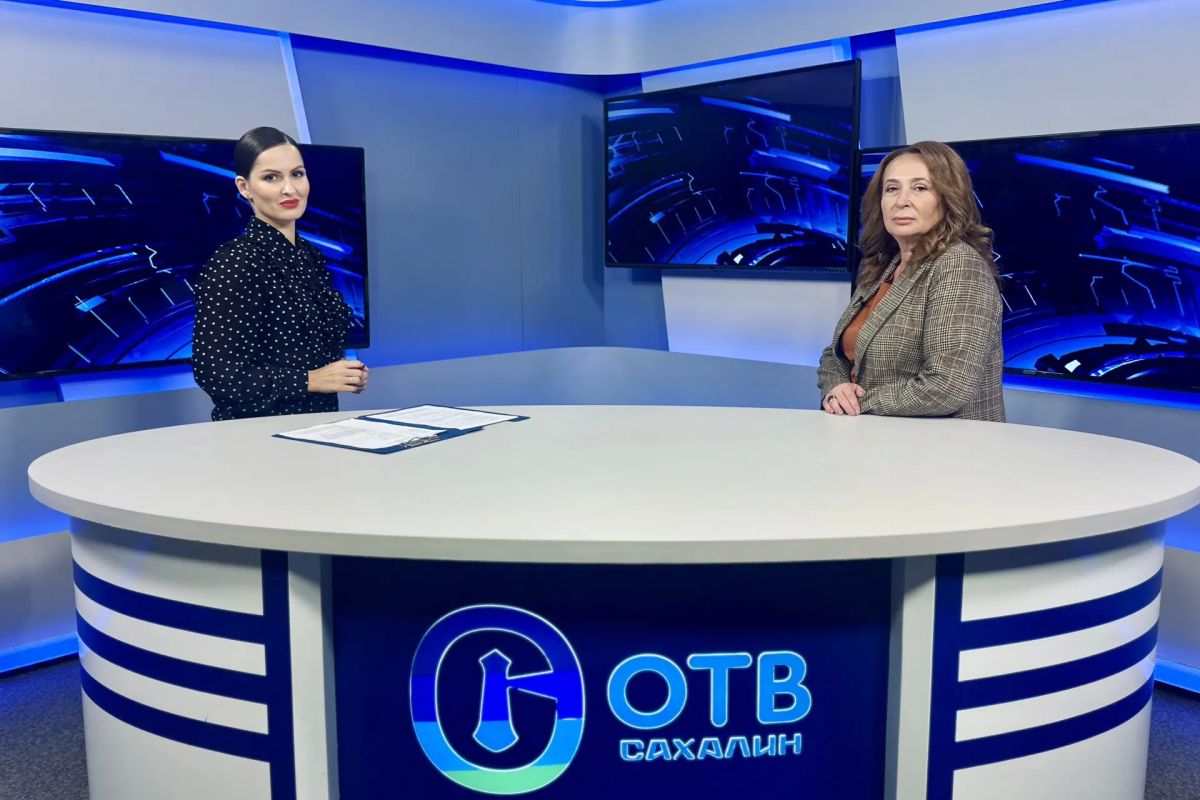 Заместитель министра сельского хозяйства и торговли Ольга Шкардюк стала гостьей телеканалов ОТ Сахалин и АСТВ