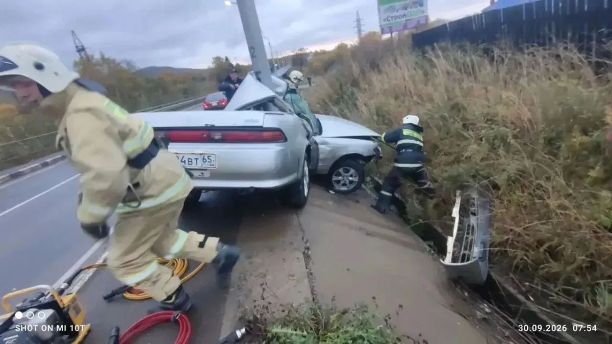 ДТП с одним пострадавшим произошло в Тымовском районе