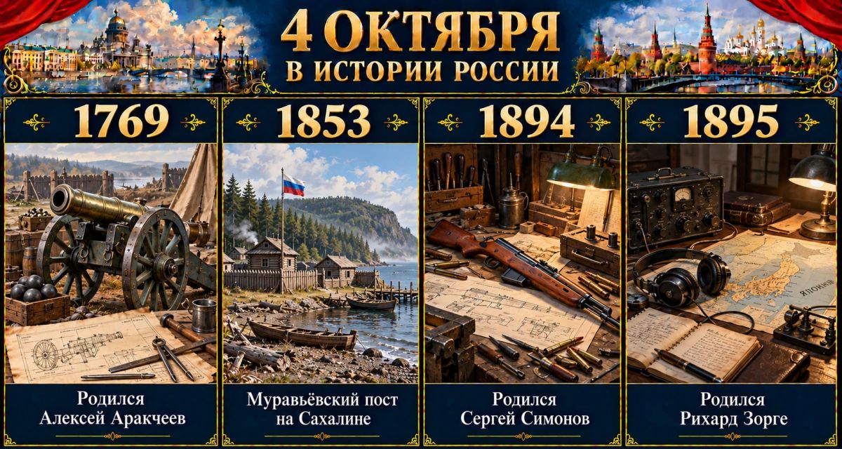 4 октября в истории России 4 октября в истории России