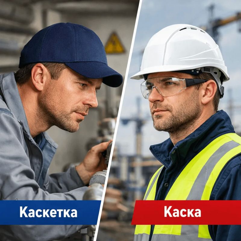 Каска или Каскетка: в чем разница?