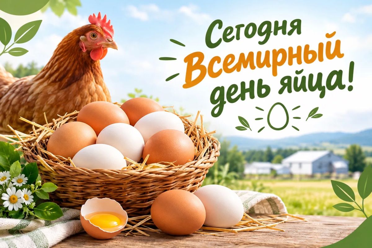 Сегодня — Всемирный день яйца!