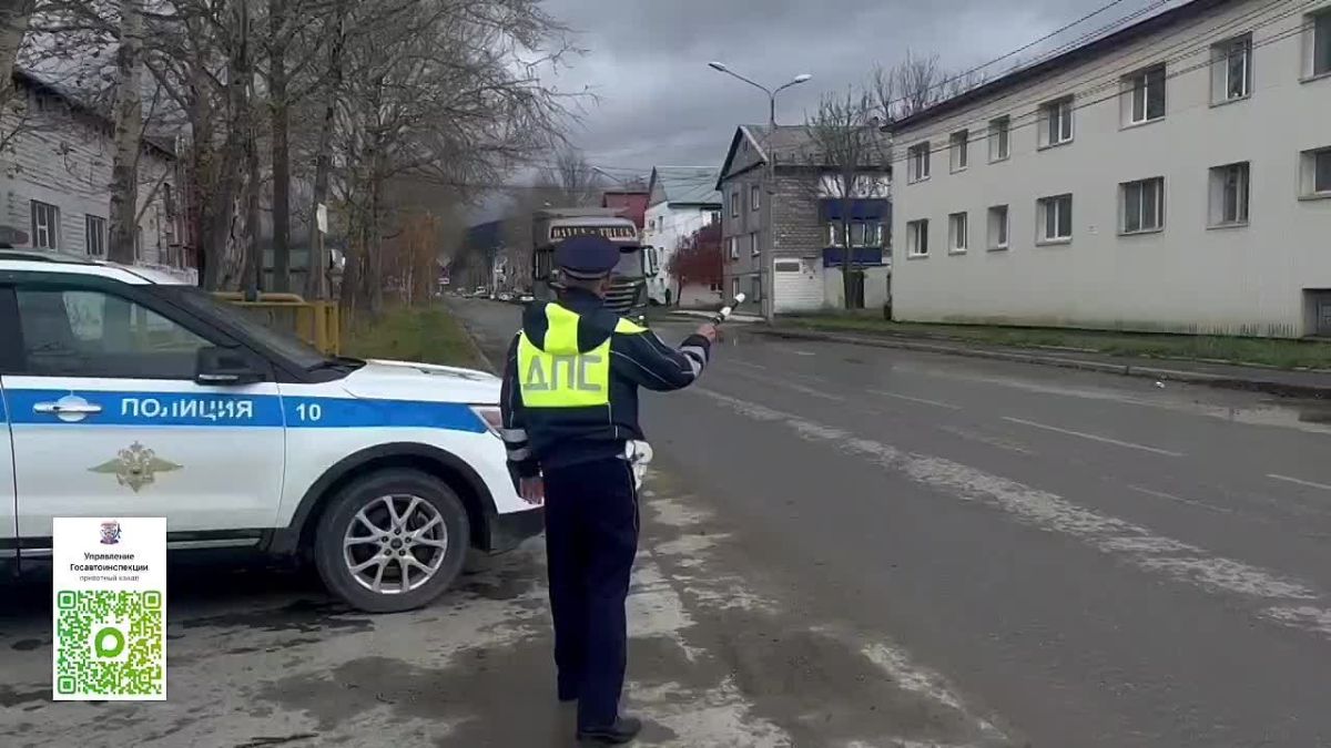 Госавтоинспекция провела рейд по выявлению нарушений среди водителей большегрузной техники