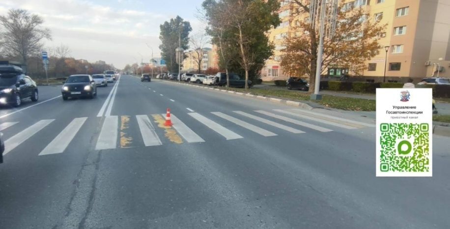 Наезд на пешехода в городе Южно-Сахалинске