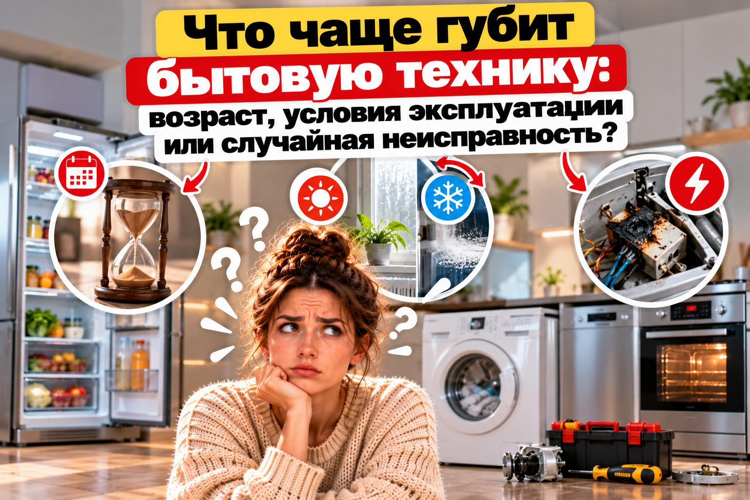 Что на самом деле сокращает срок службы бытовой техники